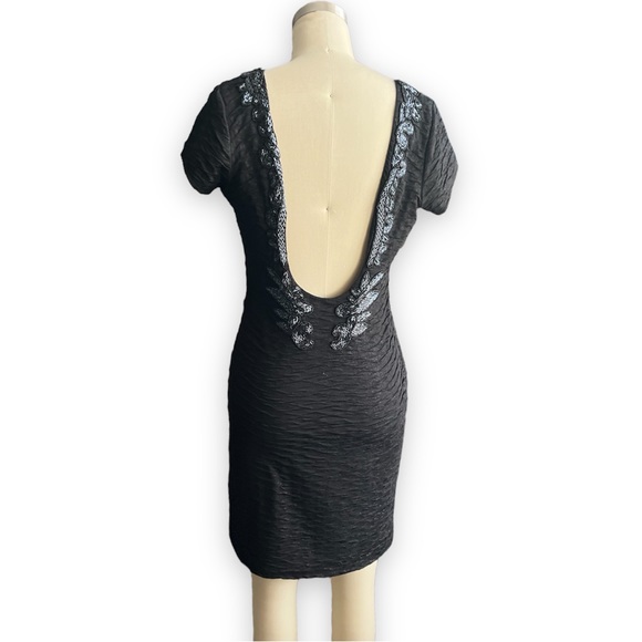 Free People Sexy Open-back Black Dress - Picture 3 of 4